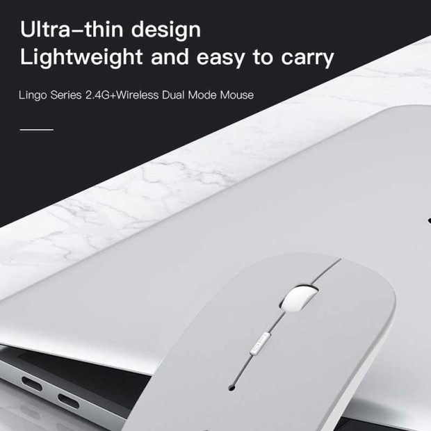 Mis za racunar Devia Lingo Series Wireless 2.4G Duaal Mode Beli