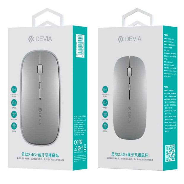 Mis za racunar Devia Lingo Series Wireless 2.4G Duaal Mode Beli