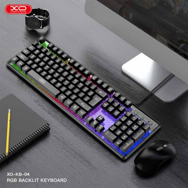 XO-KB04 Tastatura Gaming RGB