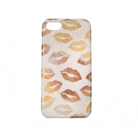 Futrola silikonska Glitter Kiss za Iphone 6/6S 4.7 bela