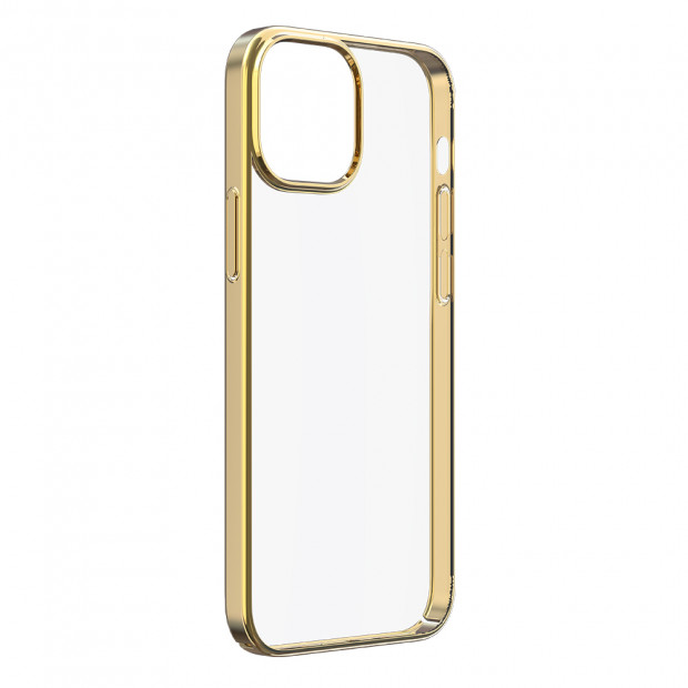 Futrola Hard Case Devia Glimmer za Iphone 13 zlatna