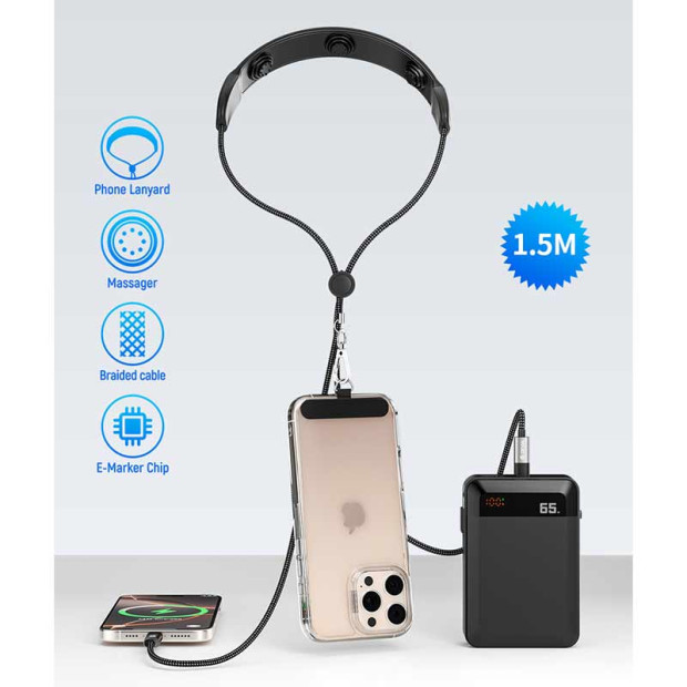Devia Ultra 4 Masažer i kabl PD100W 3u1 + traka 1.5m