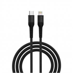 Devia kabl Gracious Series PD Lightning 1,5m 3A Crna