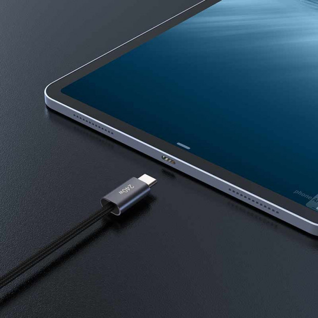 Kabl Devia Extreme Speed Series Type-c na Type-c 240w 2m Crni