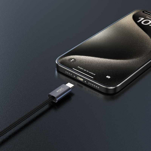 Kabl Devia Extreme Speed Series Type-c na Type-c 240w 2m Crni