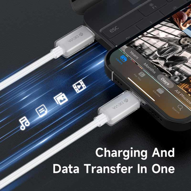 Extreme Speed Devia 60W PD kabl type c-type c 1.5M orange