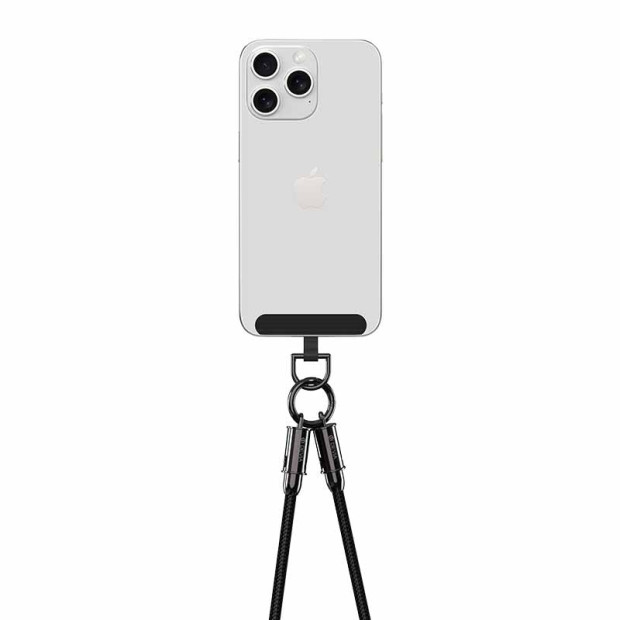 Kabl Devia Type-C to Type-C Keychain Lanyard 0.3M 60W