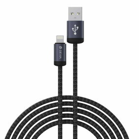 Kabl Devia Gracious Series Usb Lightning 2A 2m Crni