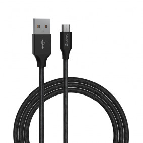 USB kabl Gracious Series Cable For Micro (5V,2.1A 2M) Crna