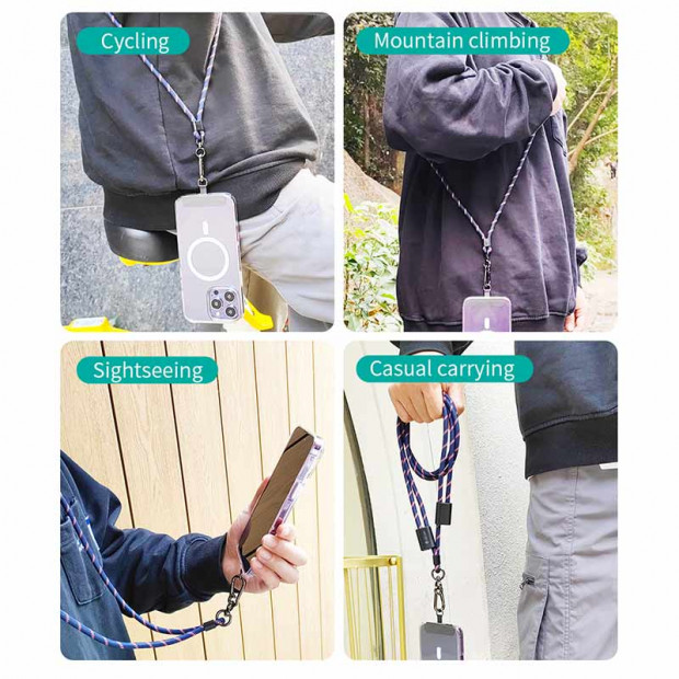 Kabl Devia Pro5 adjustable Lanyard Type-C to Iph Fast 1.6 M