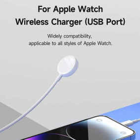 Devia 2in1 charging cable for Apple watch bela