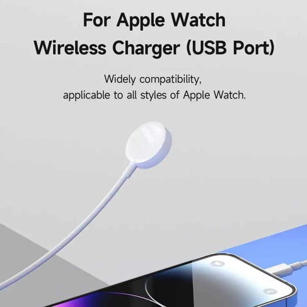 Devia 2in1 charging cable for Apple watch bela Devia 2in1 charging cable for Apple watch bela