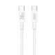 XO-NB-Q298 Kabl Type-c na Type-c 240W Beli XO-NB-Q298 Kabl Type-c na Type-c 240W Beli