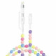 XO-Q301 Kabl Colourful Bead Series Type-C to Type-C XO-Q301 Kabl Colourful Bead Series Type-C to Type-C
