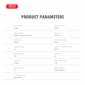 XO-CR17 960P WiFi Mini Camera