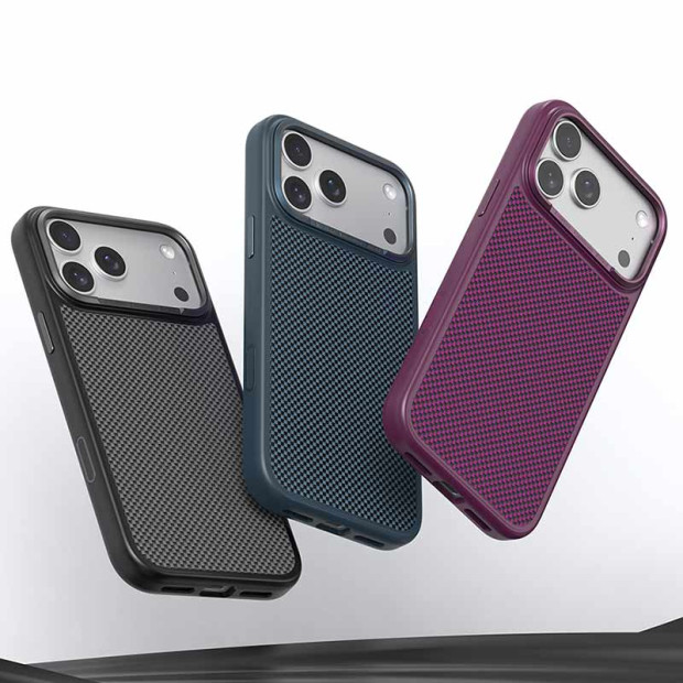 Futrola Hard Case Devia Aramid Fiber Magnetic za Iphone 18 Pro Max Black Futrola Hard Case Devia Aramid Fiber Magnetic za Iphone 18 Pro Max Black