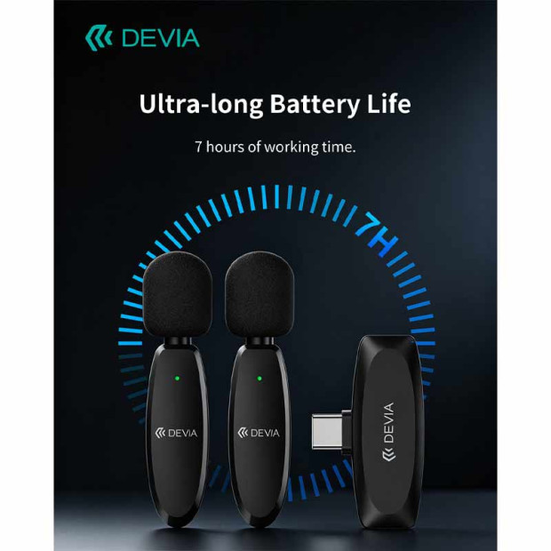 Devia Lite 2in1 Wireless Microphone Devia Lite 2in1 Wireless Microphone