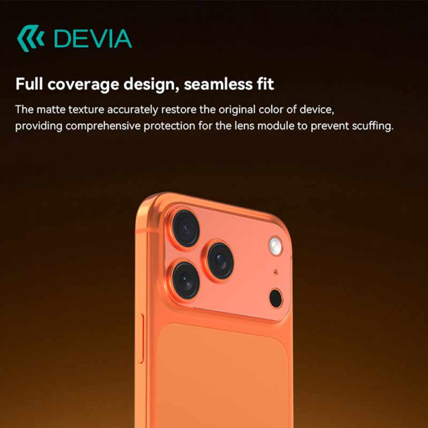 Zastita za kameru Devia za Iphone 17/17 pro max clear Zastita za kameru Devia za Iphone 17/17 pro max clear