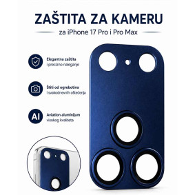 Zastita Za Kameru za Iphone 17 pro plava
