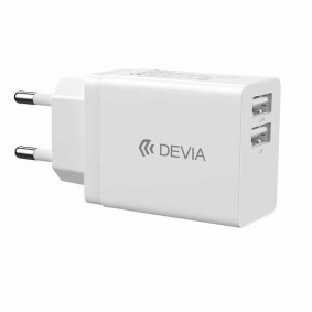 Adapter Devia 2 USB Smart Charger 2.4A