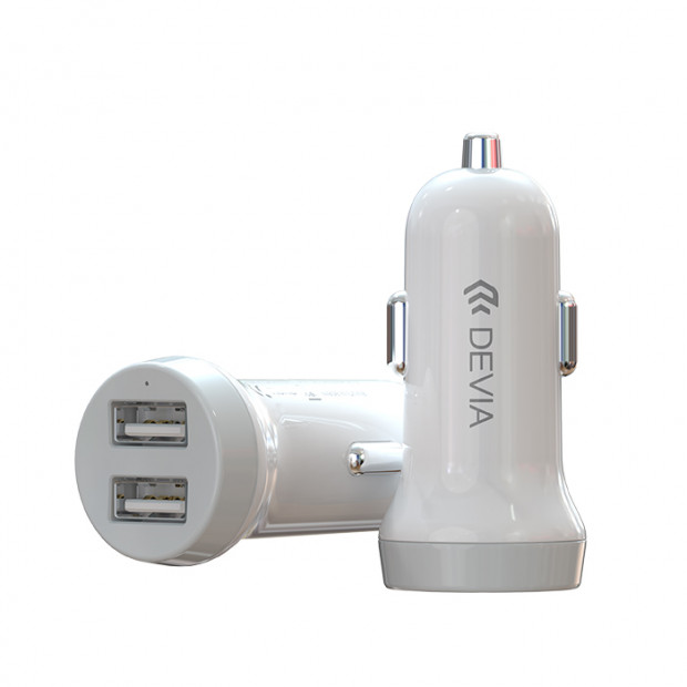 Auto Adapter Devia Smart Series Car Chager(2USB ,5V,3.1A)