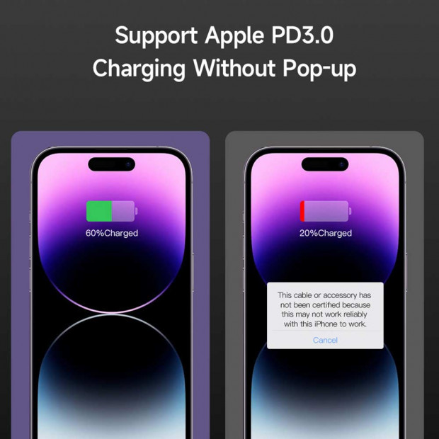 Kucni Pucnjac Devia PD Set With Type-c Cable 25w Bela