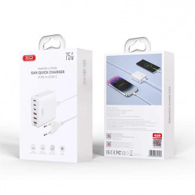 XO-L133 Desktop punjac 75W 3xUSB+3 Type-C 1.5m