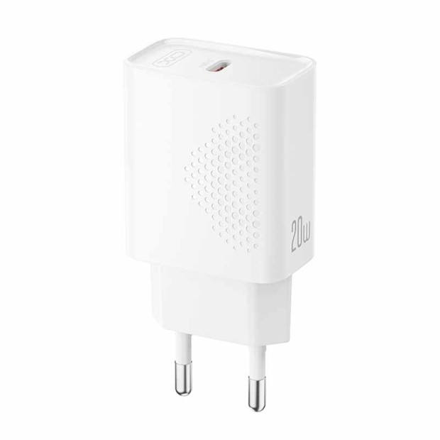 XO L160 Adapter 20W Usb-c beli