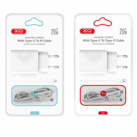 XO L160 Punjac Type-C na Type-C Bela