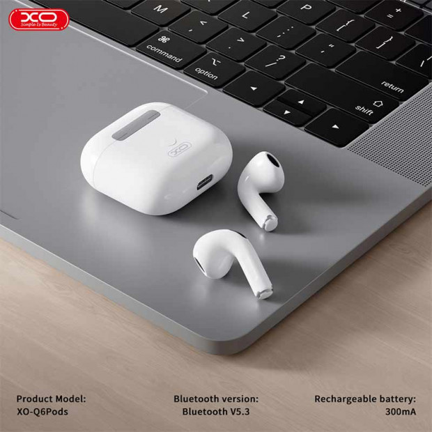 Bežične slušalice XO Q6 Pods Bela