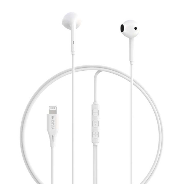 Slušalice Devia Kinton Series A3 za iPhone Bele