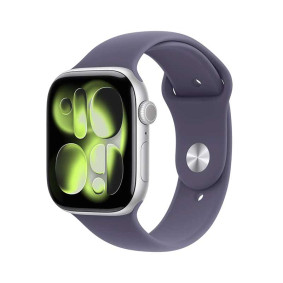 Apple Watch S11 Gps 46mm Silver Aluminium Case with Purple Fog Sport