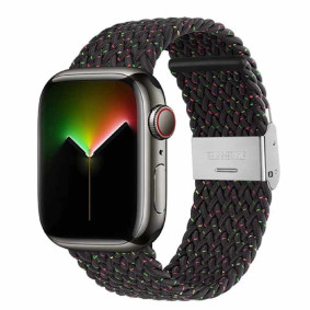 Narukvica Platnena Devia Sport4 za Apple Watch 38/40/42mm crna