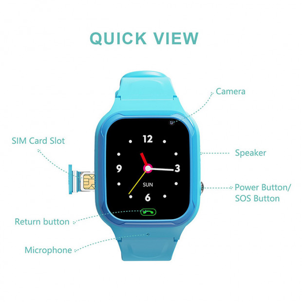 Smart Watch LT36 crna