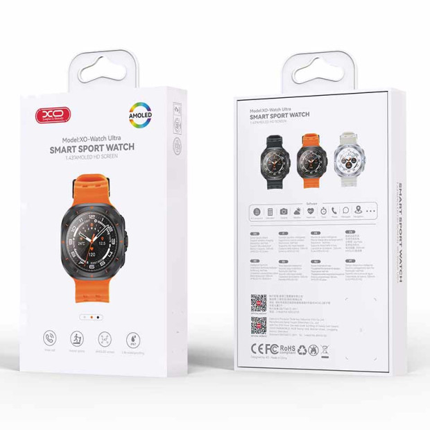 XO Smart Watch Ultra Amoled screen beli