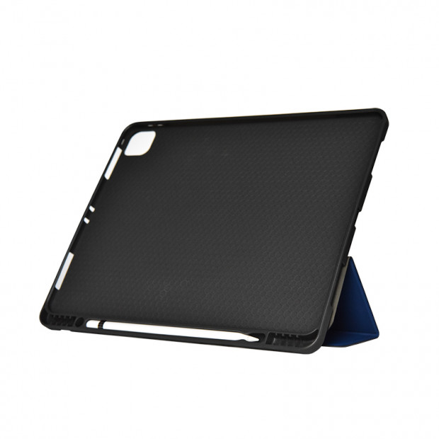 Futrola na preklop Devia Leather case with pencil slot za Ipad 11 Pro3/2  plava