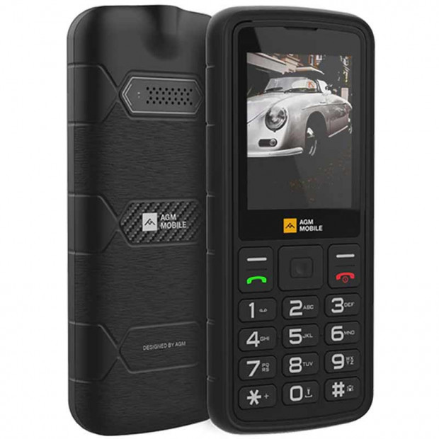 AGM M9 4G DS crni klasičan telefon
