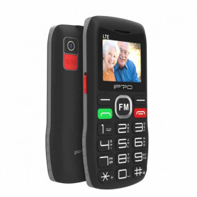 Ipro Senior II F188 mobilni telefon DS crni