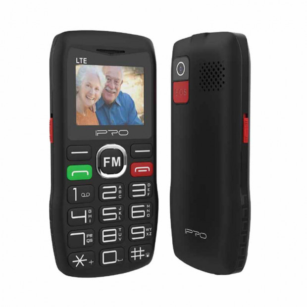 Ipro Senior II F188 mobilni telefon DS crni