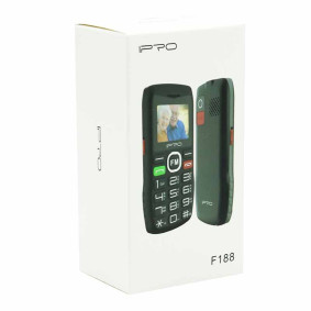 Ipro Senior II F188 mobilni telefon DS crni