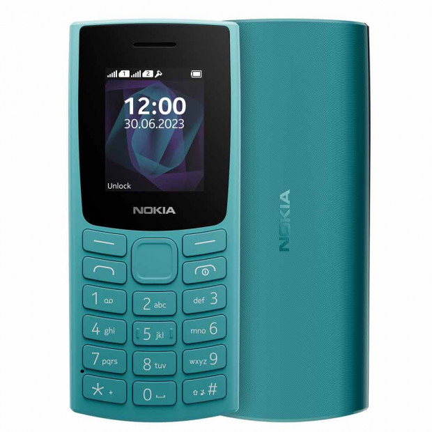Nokia 105 DS 2023 cyan