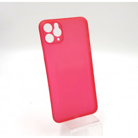 Futrola silikonska Ultra Thin Matt za Iphone 11 Pro Crvena