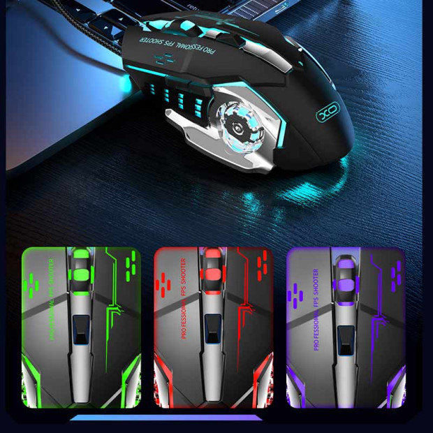 XO-M10 Gaming mis sa kablom