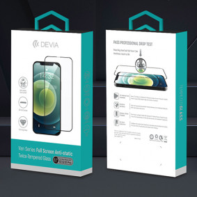 Zastitno staklo Devia Van Series Full Screen Anti-static  Twice-Tempered Glass za Iphone 13 mini
