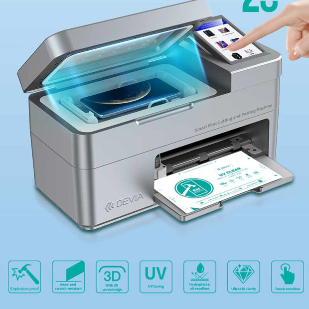 Folija Devia UV Magic TPU Soft Protect za 3 u 1 masinu