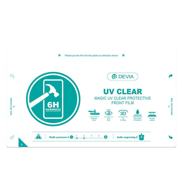 Folija Devia UV Magic TPU Soft Protect za 3 u 1 masinu