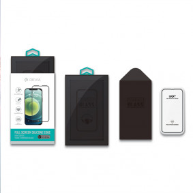 Zastitno staklo Devia Van Series Full Screen Silicone edge Twice-Tempered Glass za Iphone 14 Pro Max