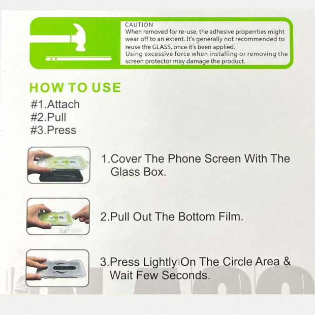 Zastitno Staklo Magic Glaxx Dust Extraction za Iphone 14 Pro