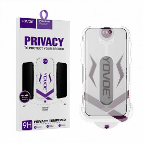 Zastitno Staklo Dust Free Yovoe Privacy Za Iphone 16 Crno