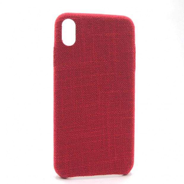 Futrola silikonska Flax za Iphone XS Max crvena
